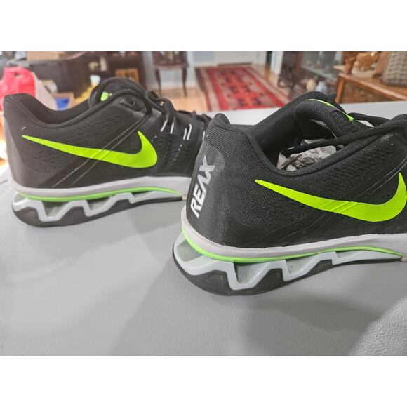 Nike Air Max REAX 807194-007 Black Volt Running Shoes Men’s 14 main image 5